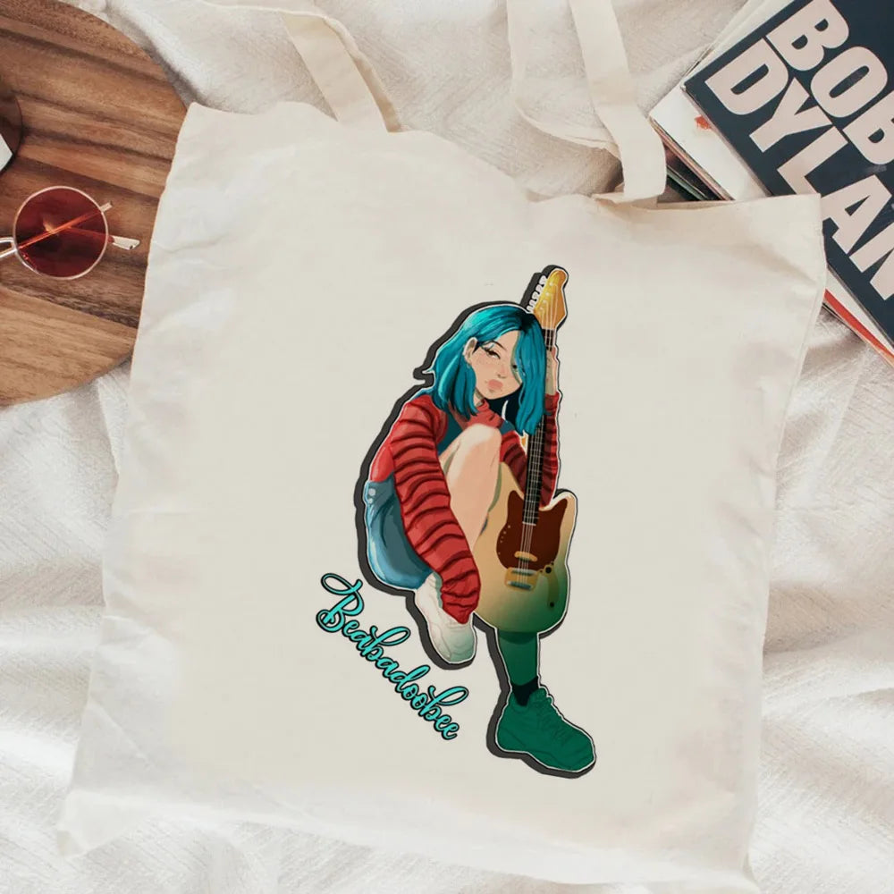 Beabadoobee shopping bag canvas bolso handbag recycle bag tote eco bag sacola ecobag sac tissu