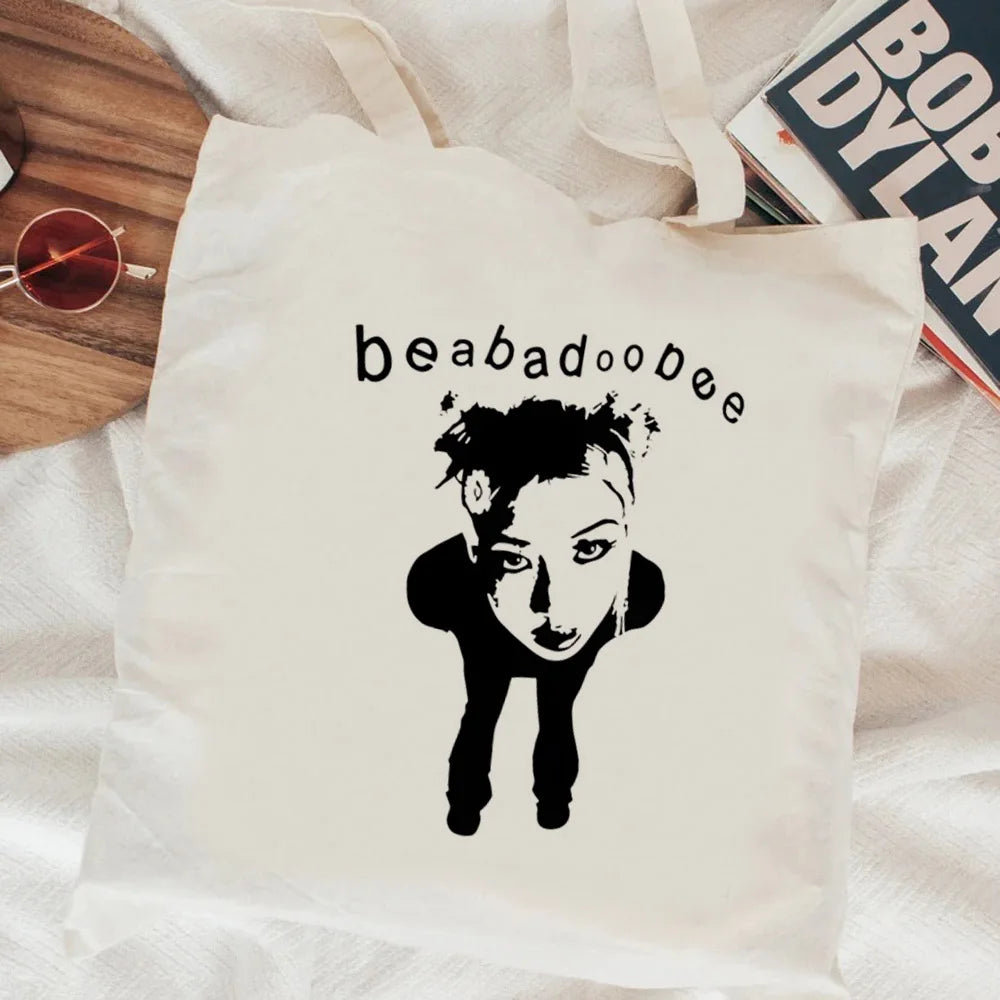 Beabadoobee shopping bag canvas bolso handbag recycle bag tote eco bag sacola ecobag sac tissu