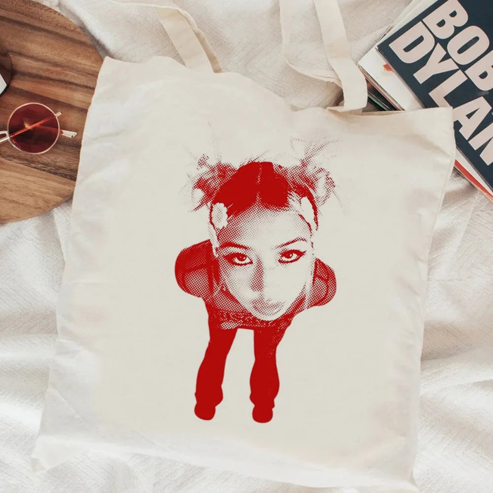 Beabadoobee shopping bag canvas bolso handbag recycle bag tote eco bag sacola ecobag sac tissu